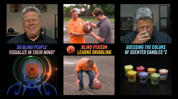 Thumbnails from various shorts and reels appear side by side