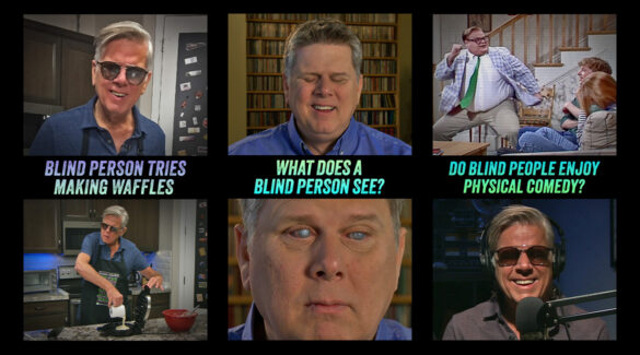 Thumbnails from various shorts and reels appear side by side