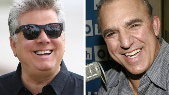 Split image showing Tommy Edison on the left and Jay Thomas on the right